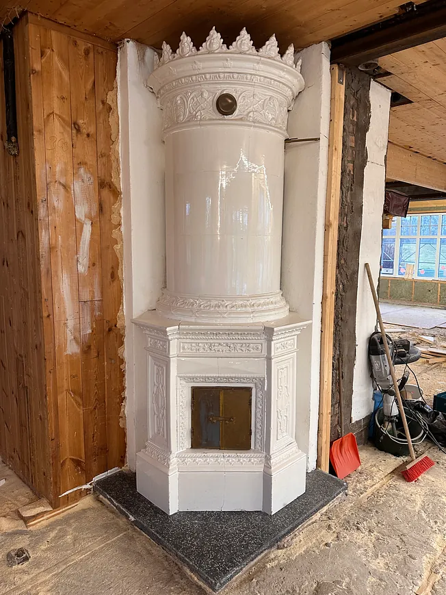 Kolonn kakelugn nr 27