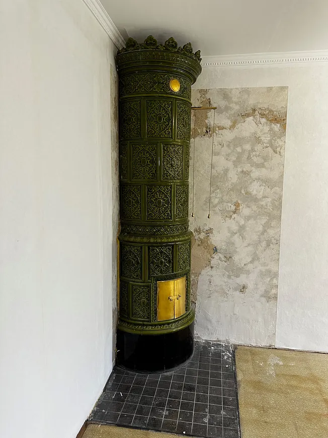 Rund kakelugn 23